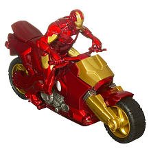 IRONMAN 2 QUANTUM QUAD ARMOR CYCLE {POP-OUT WEAPONS!} FACTORY SEALED