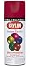 Krylon 10005 FRD One Touch Enamel Spray Paint, 10 Oz. - Fire Red - Pack Of 6