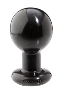 Doc Johnson Round Butt Plug ,large Black