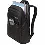 V7 Standard Backpack Notebook Rucksack 15.6 Zoll Polyester schwarz