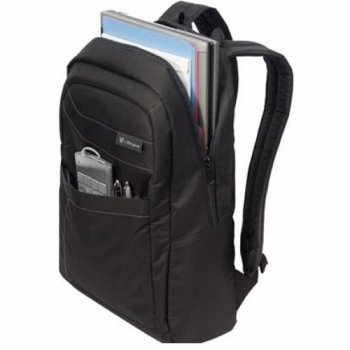 V7 Standard Backpack Notebook Rucksack 39,6 cm (15,6 Zoll) Polyester schwarz