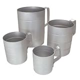 Update International ADME-05 Aluminum Dry Measure 1 Pint