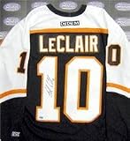 John LeClair autographed Philadelphia Flyers Hockey Jersey