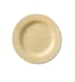 Bambu 9-Inch All Occasion single use Veneerware Plates, Package of 8, Natural
