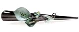 Green Flower Crystal Alligator Clip