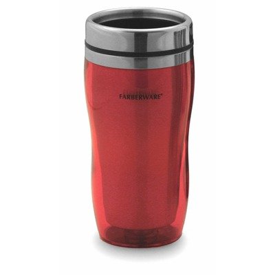 Travel Mug without Handle in Red (Set of 2)