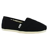 Toms 1B07 Classic Canvas Slip on Womens Espadrille Shoe