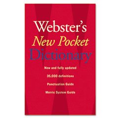 Webster s New Pocket Dictionary Paperback 336 Pages On Sale