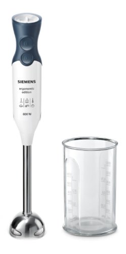 Siemens MQ66120 ergonomischer Stabmixer mit Edelstahl-Mixfu&szlig;, Universalzerkleinerer, 600 W Preisvergleich