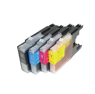 【クリックで詳細表示】mita ブラザー工業 LC12-4PK(BK/C/M/Y) 互換インク 4色×3セット： パソコン・周辺機器