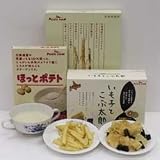 ポテトファーム　３品　じゃがポックル１個＆いも子とこぶ太郎１個＆ほっとポテト１個