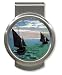 Le Havre Exit the Fishing Boates from the Port By Claude Monet Money Clip