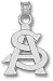 Arizona State Sun Devils Solid Sterling Silver Interlocked ''AS'' Pendant