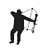 Archery Weapons Car Truck Vehicle Bumper Helmet Decal Sticker Wall Art Laptop Design Skin Stickers