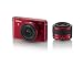 Nikon 1 J1 10.1 MP HD Digital Camera System with 10mm and 10-30mm VR 1 NIKKOR Lenses (Red)