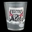 Atlanta Falcons Round Shot Glass - NFL Football Fan Shop Sports Team Merchandise