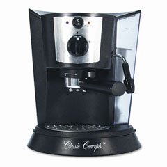CCECC1812 Expresso Cappuccino Machine with Steam Frother, 10w x 8d x 14h