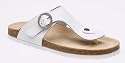 SAN MALO BUCKLE TOE POST SANDAL