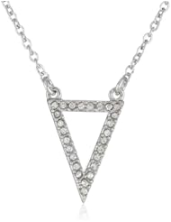 Juicy Couture Jewelry Open Pave Triangle Necklace
