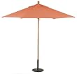 Sunbrella Market Umbrella 9' - Canvas Melon