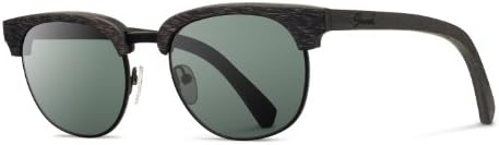 Shwood Eugene in Dark Walnut / Black Wire - G15 Polarized