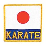 Patch - Japan Flag with Karate Patch