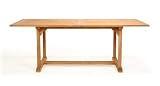 Caluco Teak Rectangle Patio Dining Table 84 &acute; - B0017JW4P2