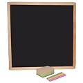 Tafel-Set mit Kreide und Schwamm - Memoboard Schreibtafel