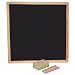 Tafel-Set mit Kreide und Schwamm - Memoboard Schreibtafel