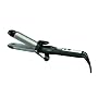 Infiniti by Conair CD110 Professional Tourmaline Ceramic 2-in-1 Straightener and Curling Iron, Black and Silver