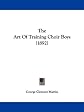 The Art of Training Choir Boys