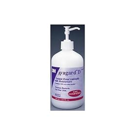 3M Avagard D Instant Hand Antiseptic with Moisturizers, 500 Ml Pump (16.9 Oz), Case of 12
