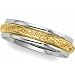 Jewelry : 14K Whitepalladium Bridal Blue Enamel Wedding Band - Size 8, 14K 4.08 oz from Perfect Jewelry & Gifts