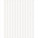 Paintable Prepasted Paintable Beadboard Wallpaper in White
