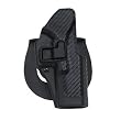 BlackHawk CQC SERPA Holster - Carbon Fiber Finish w/ Beltloop & Paddle Available options: BlackHawk CQC SERPA Holster - Carbon Fiber Finish, Glock 17/22 /31, Black Model 410000BK-R