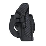 BlackHawk CQC SERPA Holster - Carbon Fiber Finish w/ Beltloop & Paddle Available options: BlackHawk CQC SERPA Holster - Carbon Fiber Finish, Glock 17/22 /31, Black Model 410000BK-R