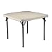 Card Tables - Lifetime, Card Table, 37" Square Molded Top, Almond color finish