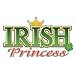 Irish Princess T-shirt, St. Patrick's Day T-shirt, Large, White