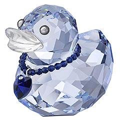 S1041294: SWAROVSKI CRYSTAL FIGURINE, JOLLY JAY DUCK, NEW 2010
