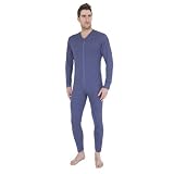 Mens Thermal Underwear All In One Union Suit