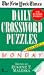 The New York Times Daily Crossword Puzzles (Monday), Volume I (New York Times Daily Crossword Puzzles (Monday))