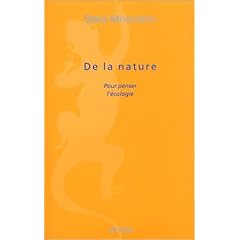 De la nature : Pour penser l'�cologie