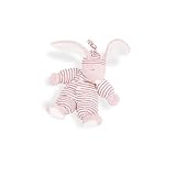 North American Bear Sleepyhead Bunny Rattle, Pink