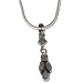 Silver Locket Pendant Rosequartz Gemstone Jewelry 1.75 inches (gpndt044)