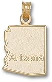 State Of Arizona Charm/Pendant -14K/10K, Stainless Steel or Gold Plated