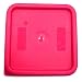 CamSquare Food Container, Lid 6, 8 Qt. Rose
