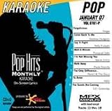 Karaoke Music CDG: Pop Hits Monthly Pop - January 2007 Karaoke CDG