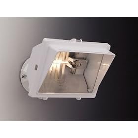 500Watt Security Quartz Halogen Wall Mount by 