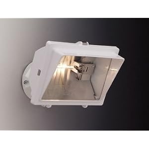 500Watt Security Quartz Halogen Wall Mount by 
