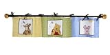 Pooh Sunshine Patch Window Valance with Tie Top Styling